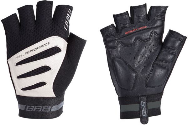 BBB Equipe Sommer-Handschuh, kurz BW-48 schwarz/weiß