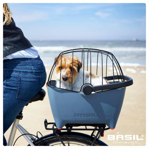 Basil Buddy Hundefahrradkorb pastellblau