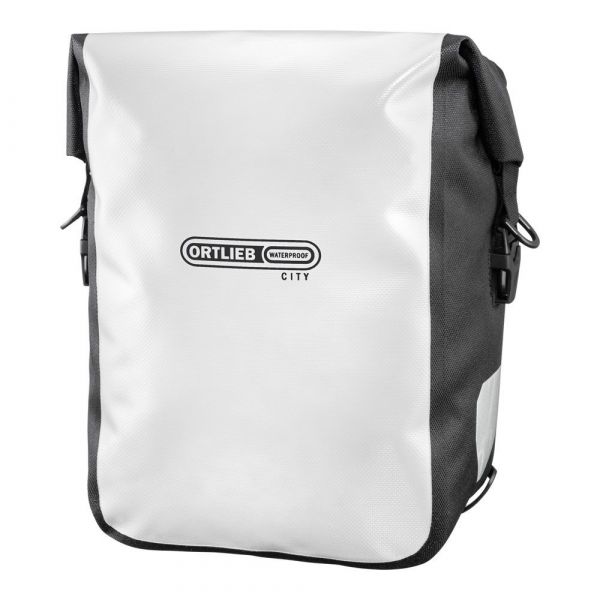 Ortlieb Sport-Roller City Packtaschenset white - black
