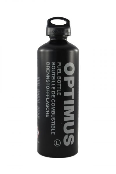 Optimus Brennstoffflasche mit Kindersicherung schwarz